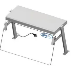 Protection glass with shelf and  LED 774-45