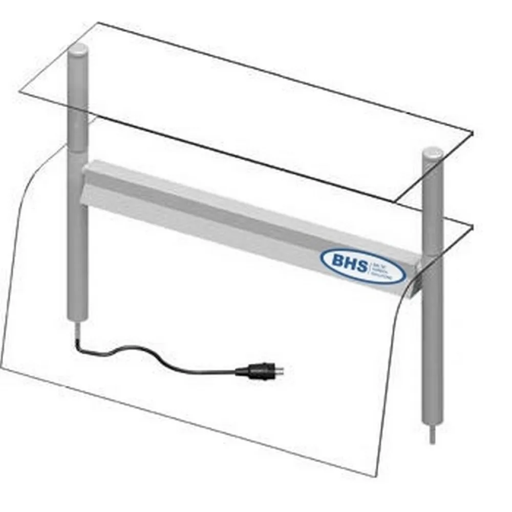 Heated protection glass AP 790 mm