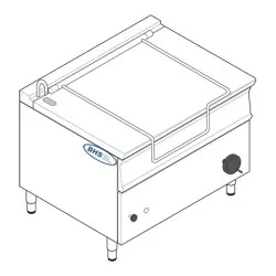 Electric bratt pan B12FAE9 120 liters