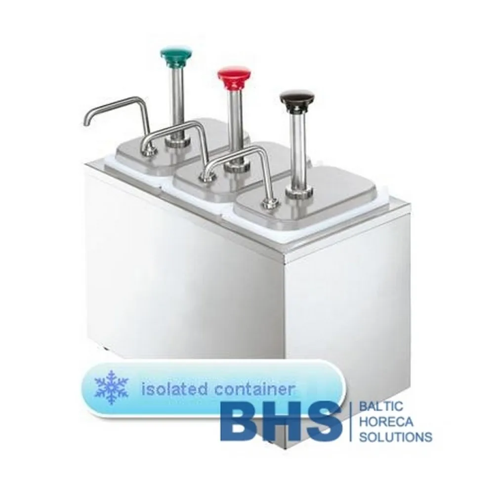 Dispensers with insulation with 3 pumps