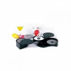 Cocktail rimmer, 3-tray