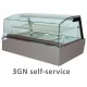 Heated display case KENTUCKY HOT 3GN self-service