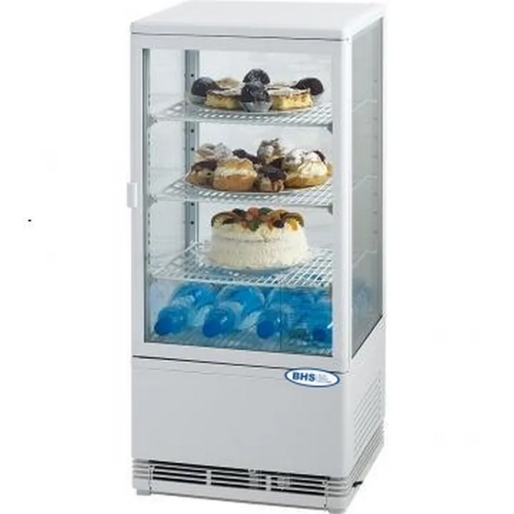 Refrigerating display cabinet 78 l, white