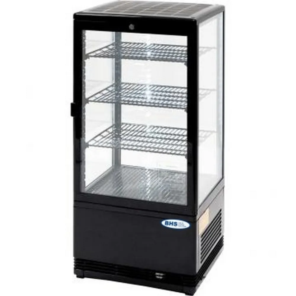 Chilled display cabinet 78 l black, LED light
