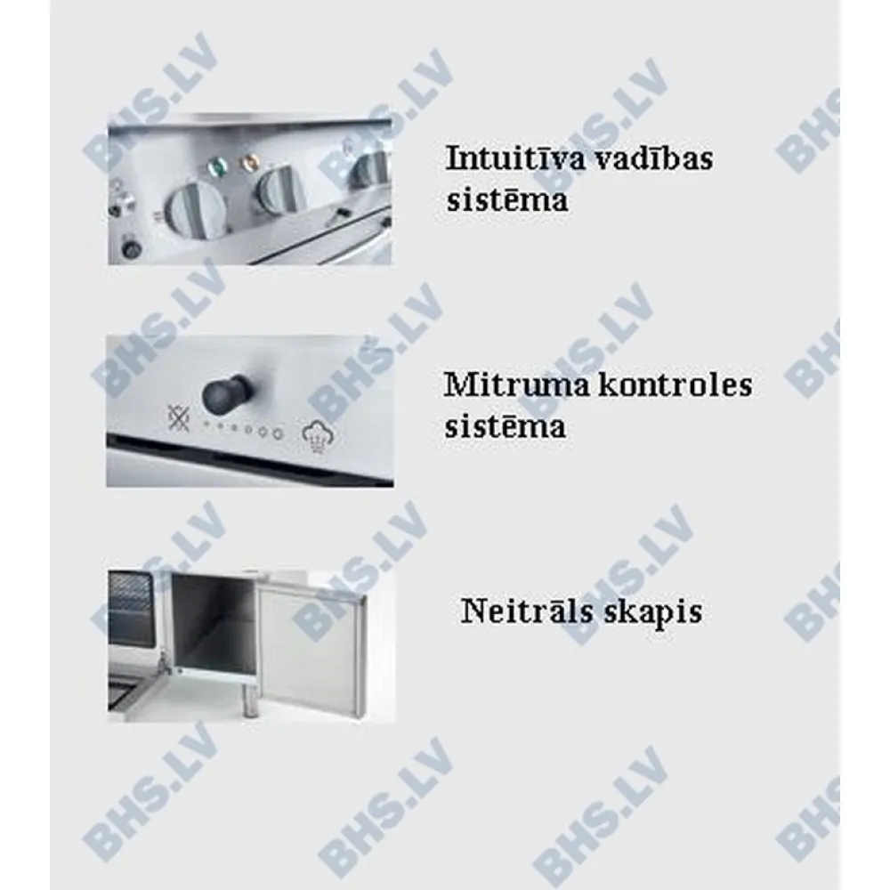 Electric range with static oven 15.6/7.0 kW