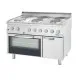Electric range with static oven 15.6/7.0 kW