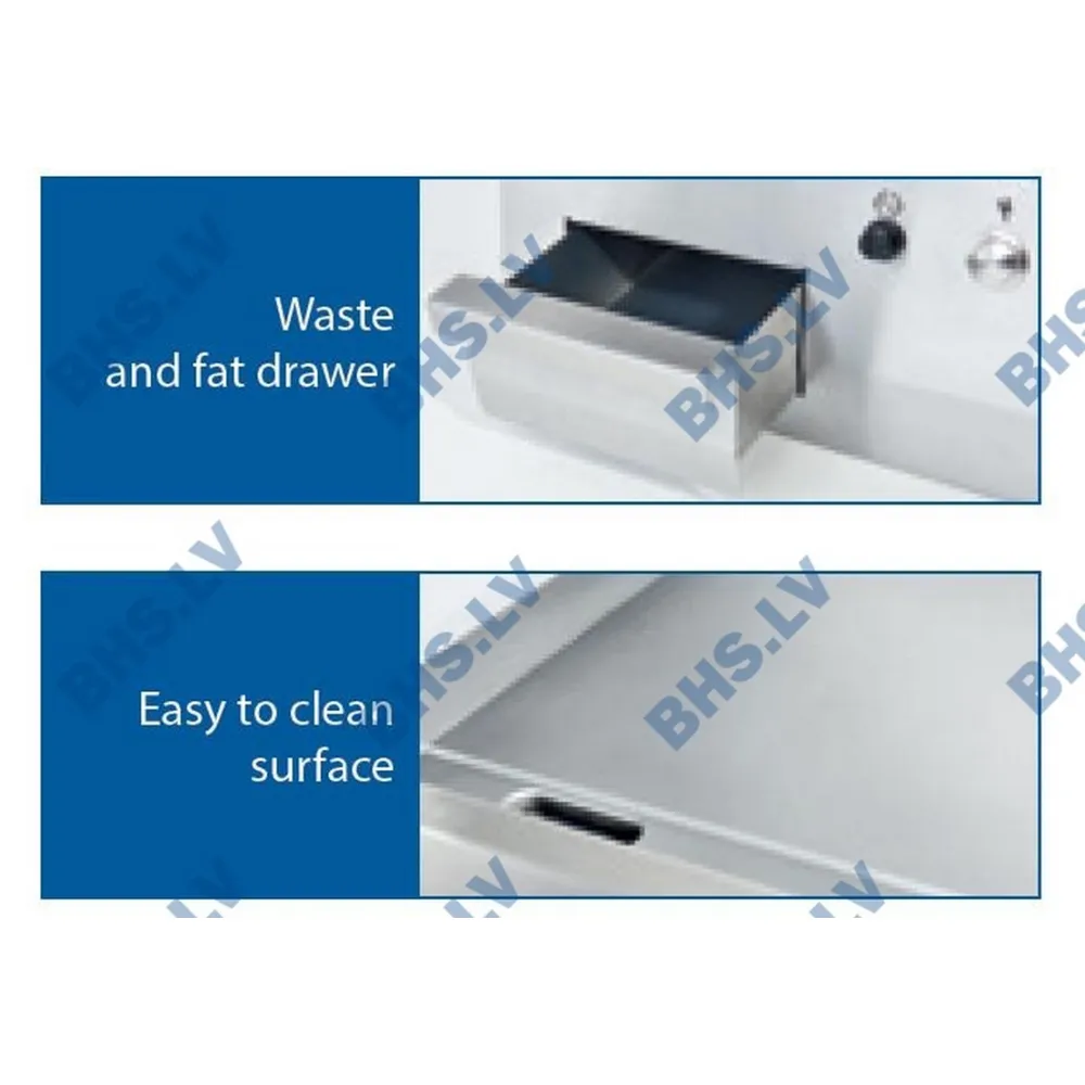 Gas grill smooth PSR400G