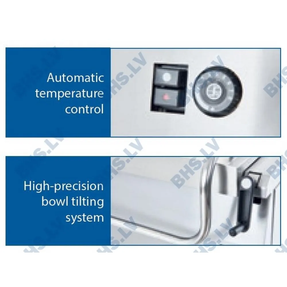 Gas bratt pan 58 liters