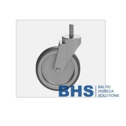 Stainless steel wheels set 125 mm