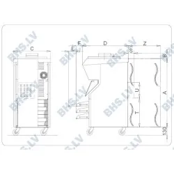 Electronical batch freezer BFX400