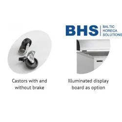 Ice cream freezer 165 l