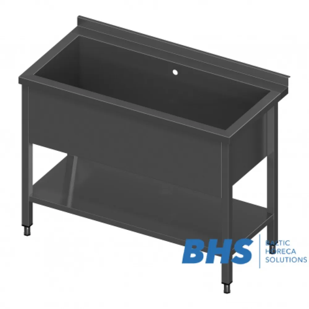 Table with pool and shelf 1600