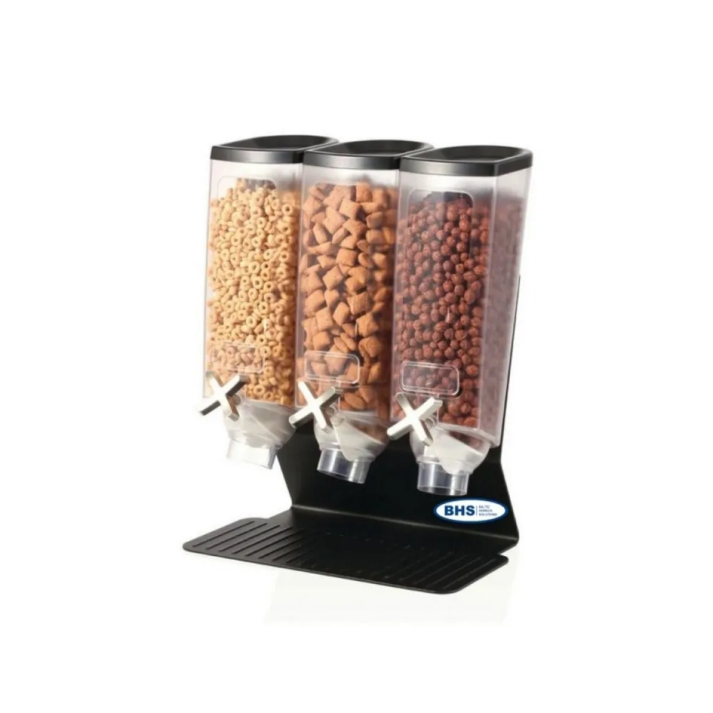 Dispenser for cereal 3x3.8 l