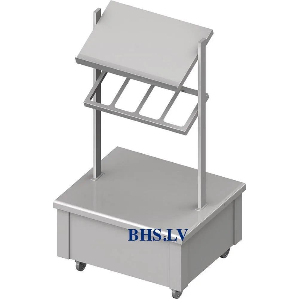 Sideboard for trays, cutlery