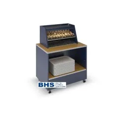 Mobile canteens module for trays