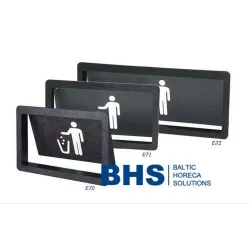 Built in waste cover E71