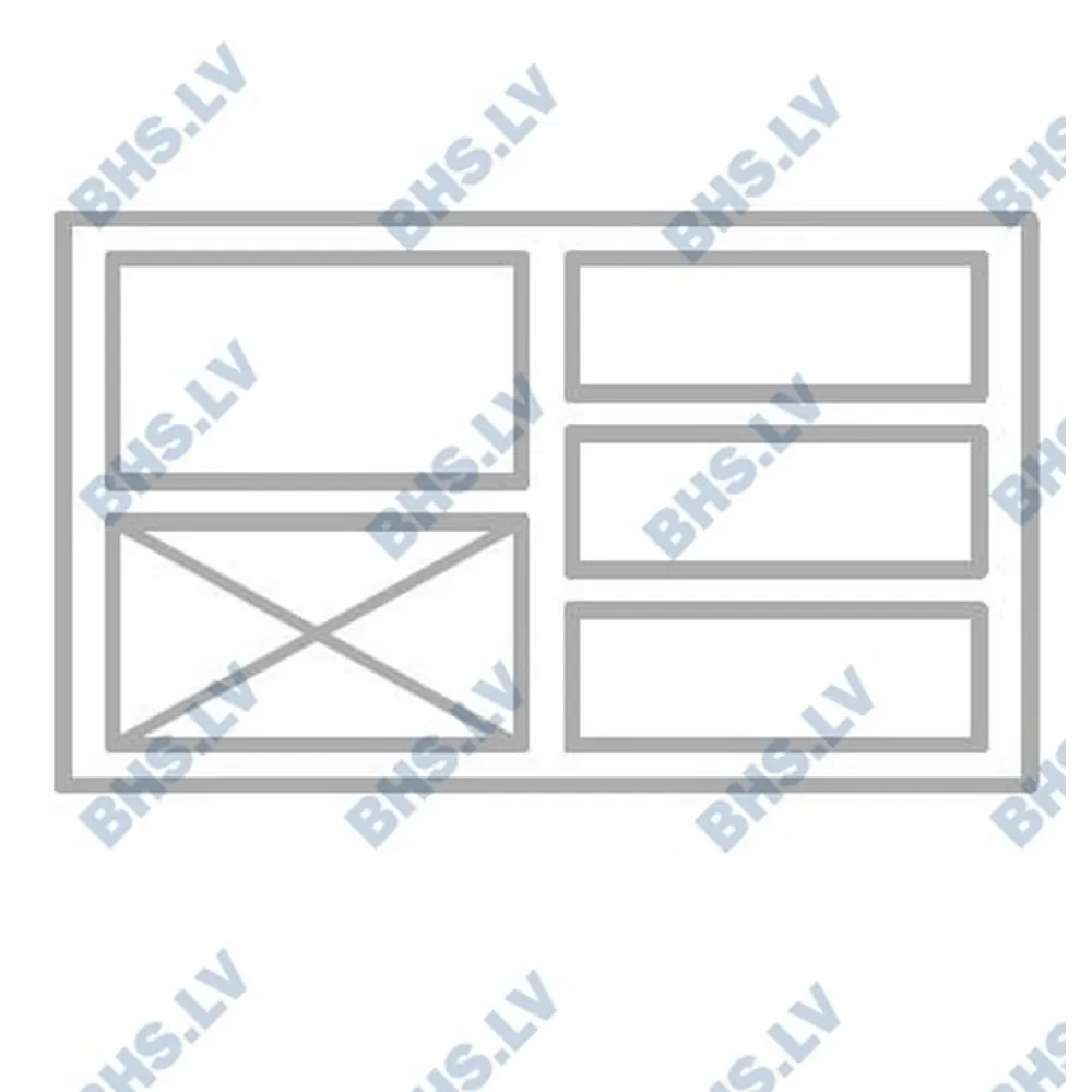 Freezing counter with lifting mechanism M121 1140 mm