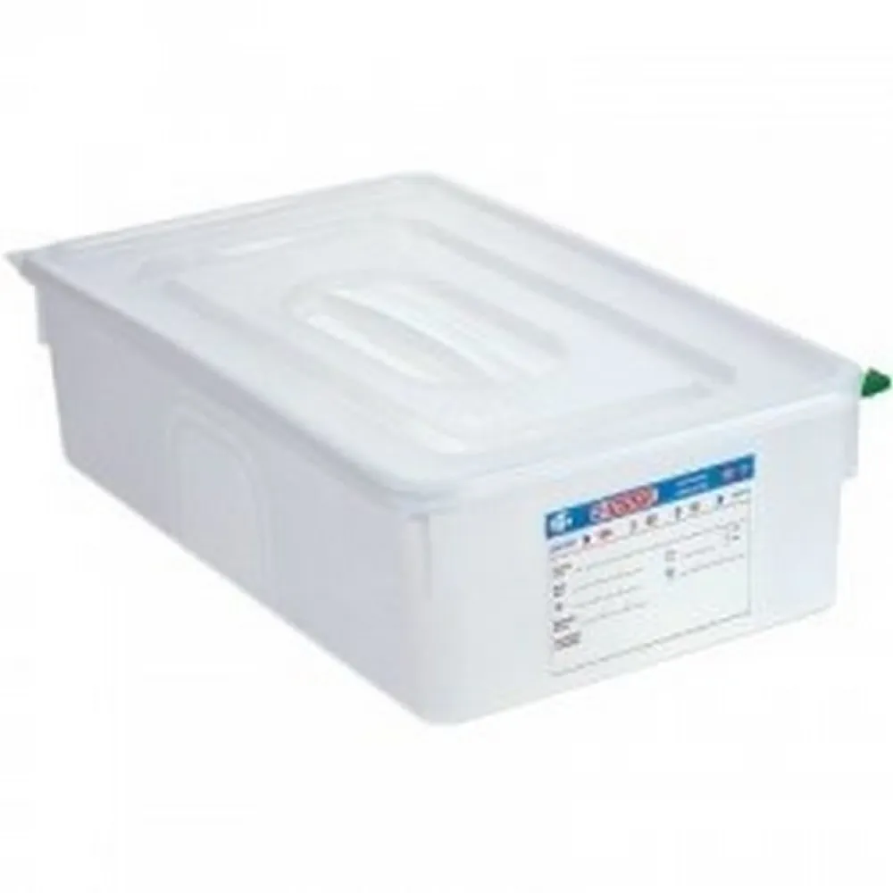 GN1/1 H-200 mm container with lid
