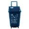 Rolling shopping basket 507