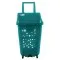 Rolling shopping basket 5021