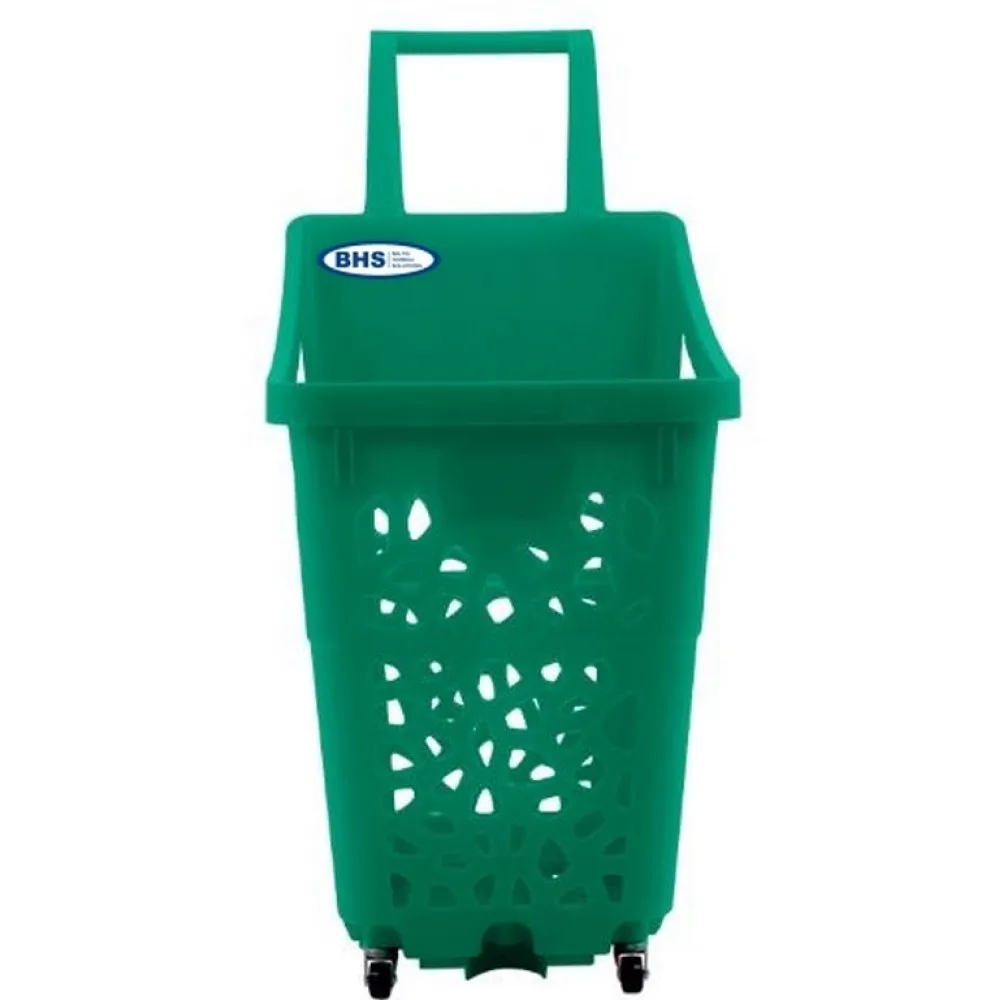 Rolling shopping basket 6016
