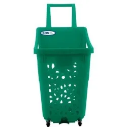 Rolling shopping basket 6016