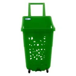 Rolling shopping basket 6018
