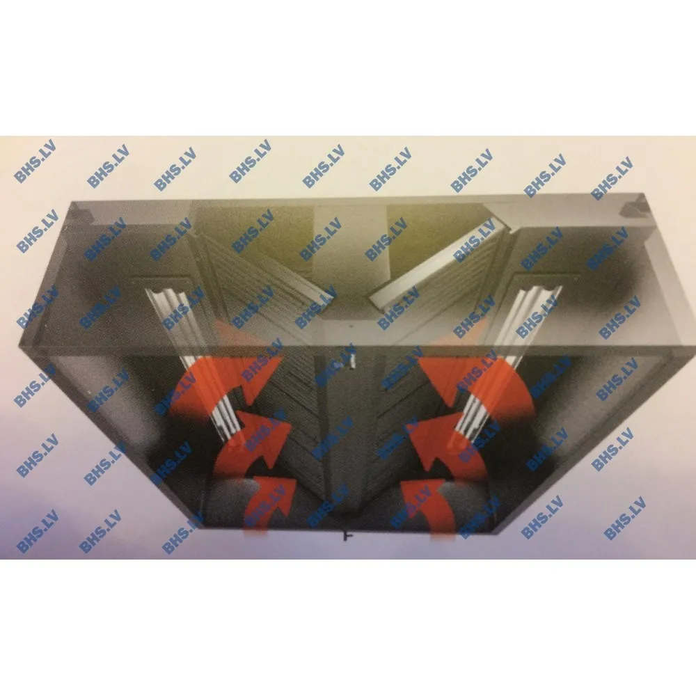 Central ventilation island hood with filters HNCD 2100