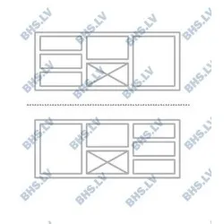 Freezing counter M241 1300 mm
