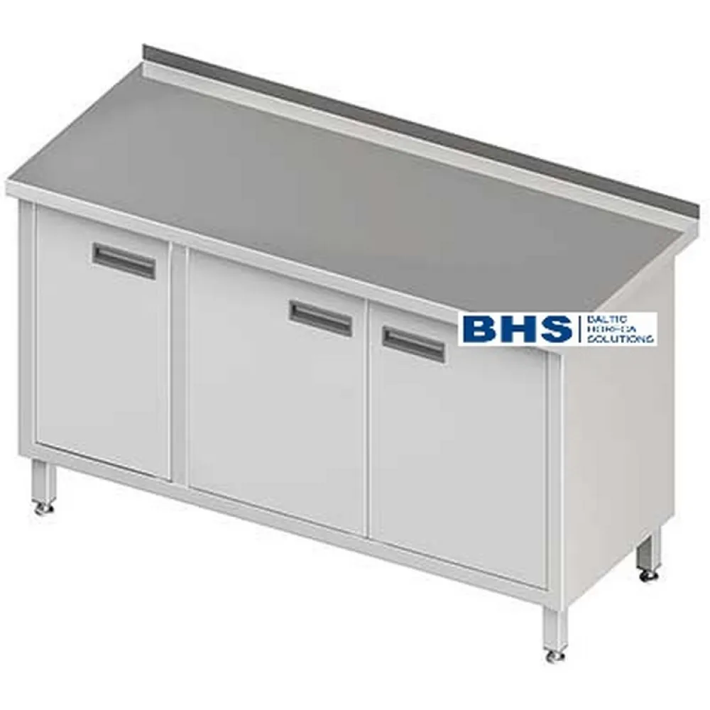 Table with hinged doors 1600