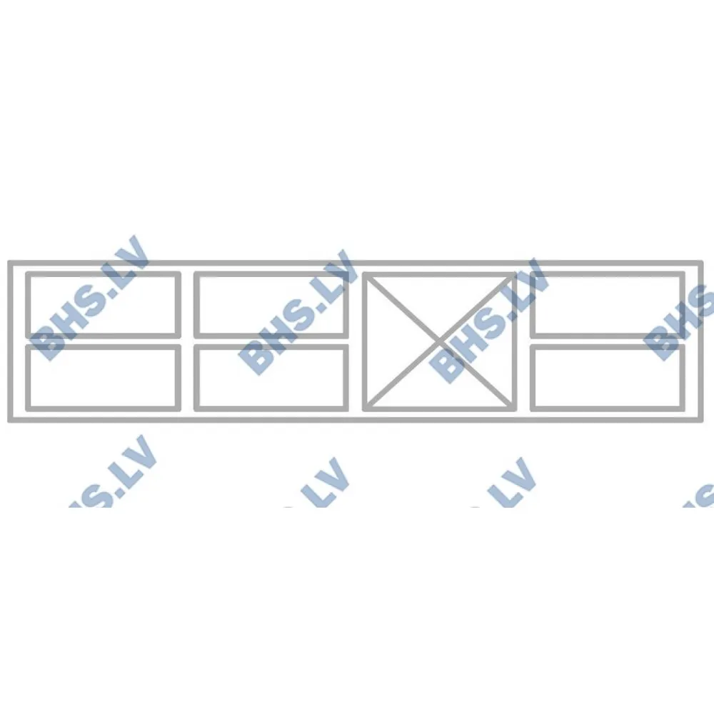 Low cooling counter 1720 mm P327