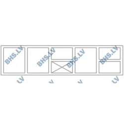Saladette сounter P433 2130 mm
