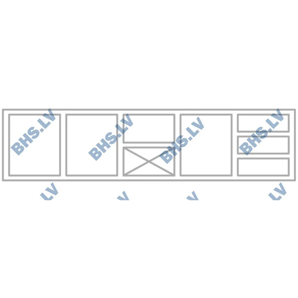 Saladette сounter P443 2130 mm