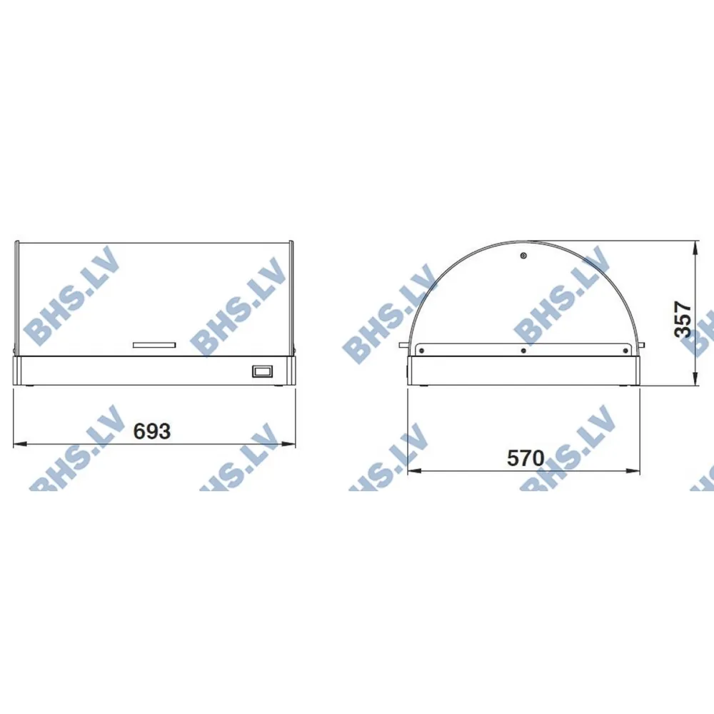 COLD DISPLAY CASE FOR SNACKS/PASTRY PRODUCTS PANDORA Q