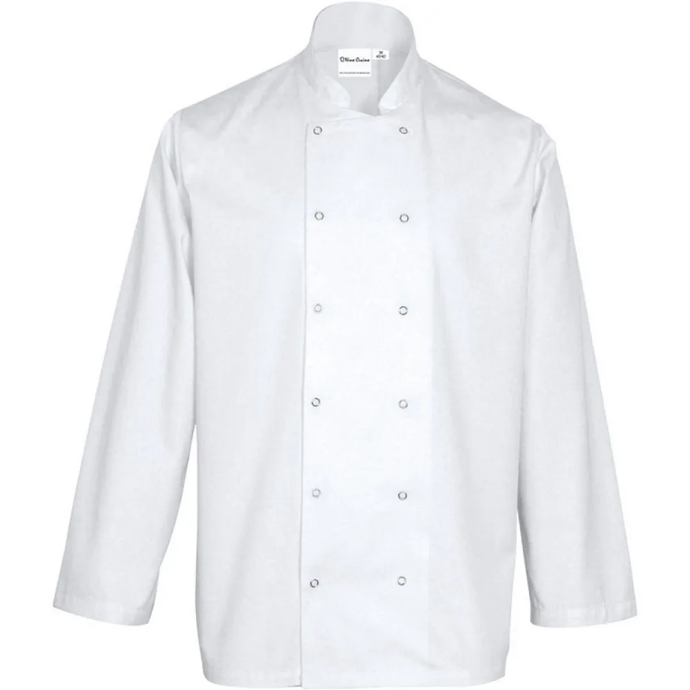 Chefs jacket long sleeve M white