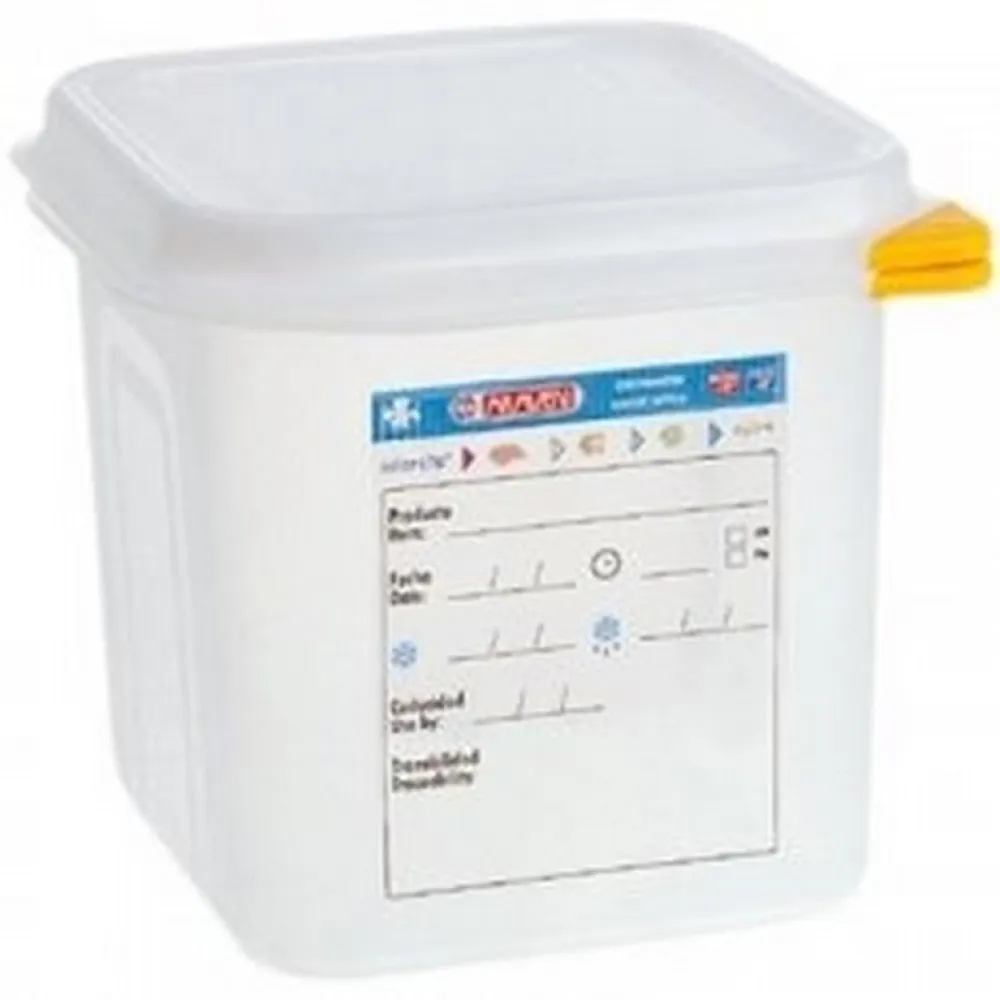 GN1/6 H-100 mm container with lid