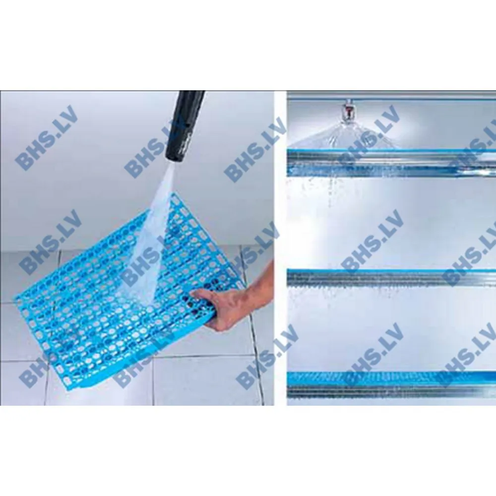 Modular shelving unit with removable plastic shelves 3390