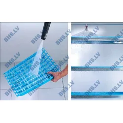 Modular shelving unit with removable plastic shelves 3390