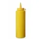 Dispenser for sauces 350 ml, yellow