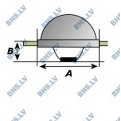 Built in chafing dish round RT11