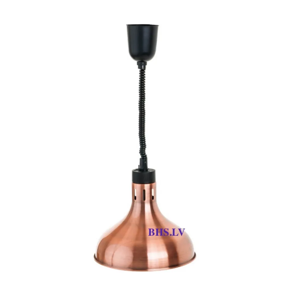 Hanging food heating lamp (copper) 290 mm