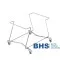 Shopping Basket AIRPORT6420 Stacker for Hand Baskets