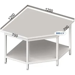 Corner table 600/700