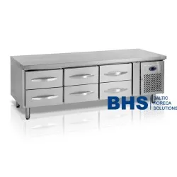 Freezing counter with 6 drawers 1795 mm