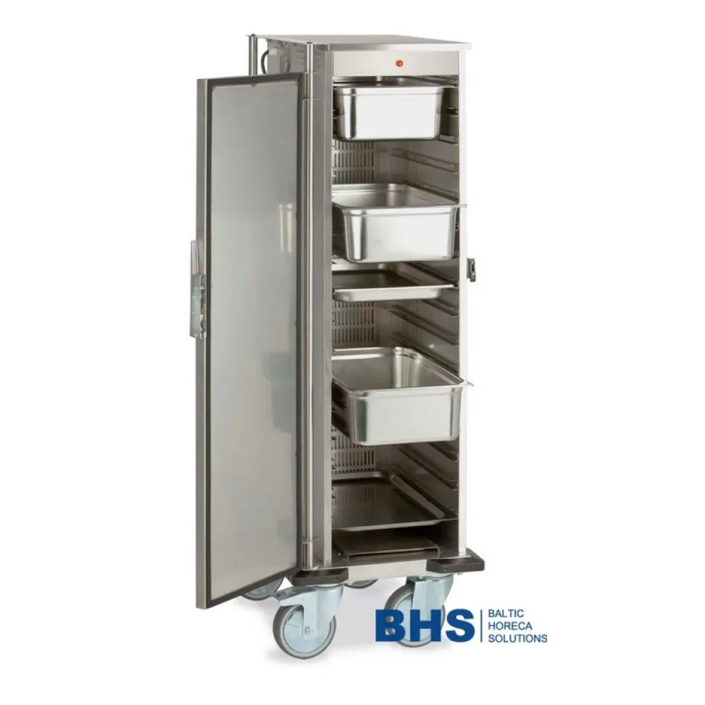 STAINLESS STEEL HOT CABINET ON CASTORS THERMOVEGA 1 L10