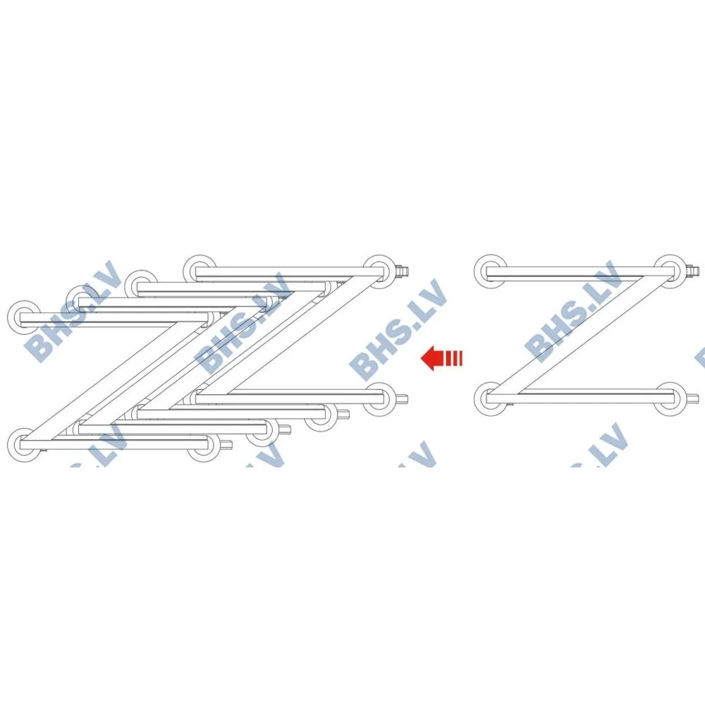 Trolley for 20 GN /1 trays
