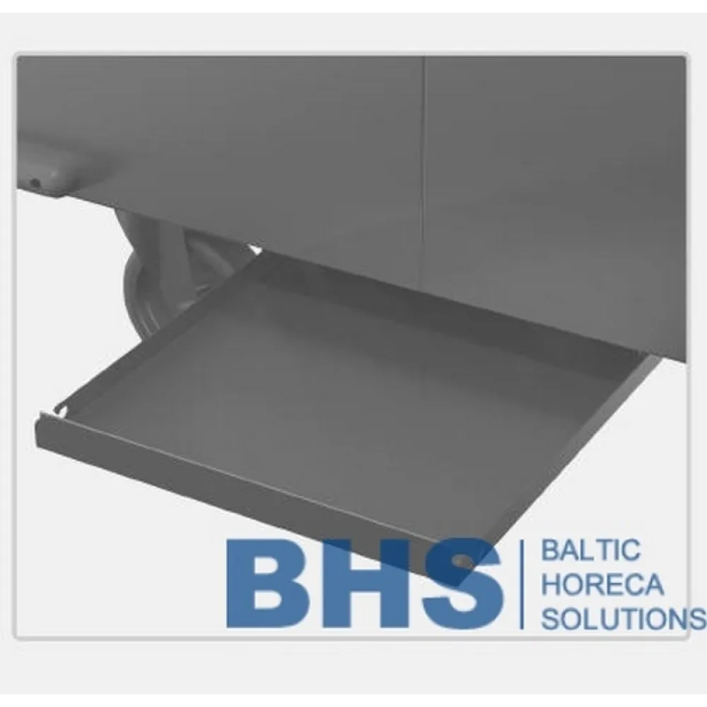 Heated dispenser trolley for plates