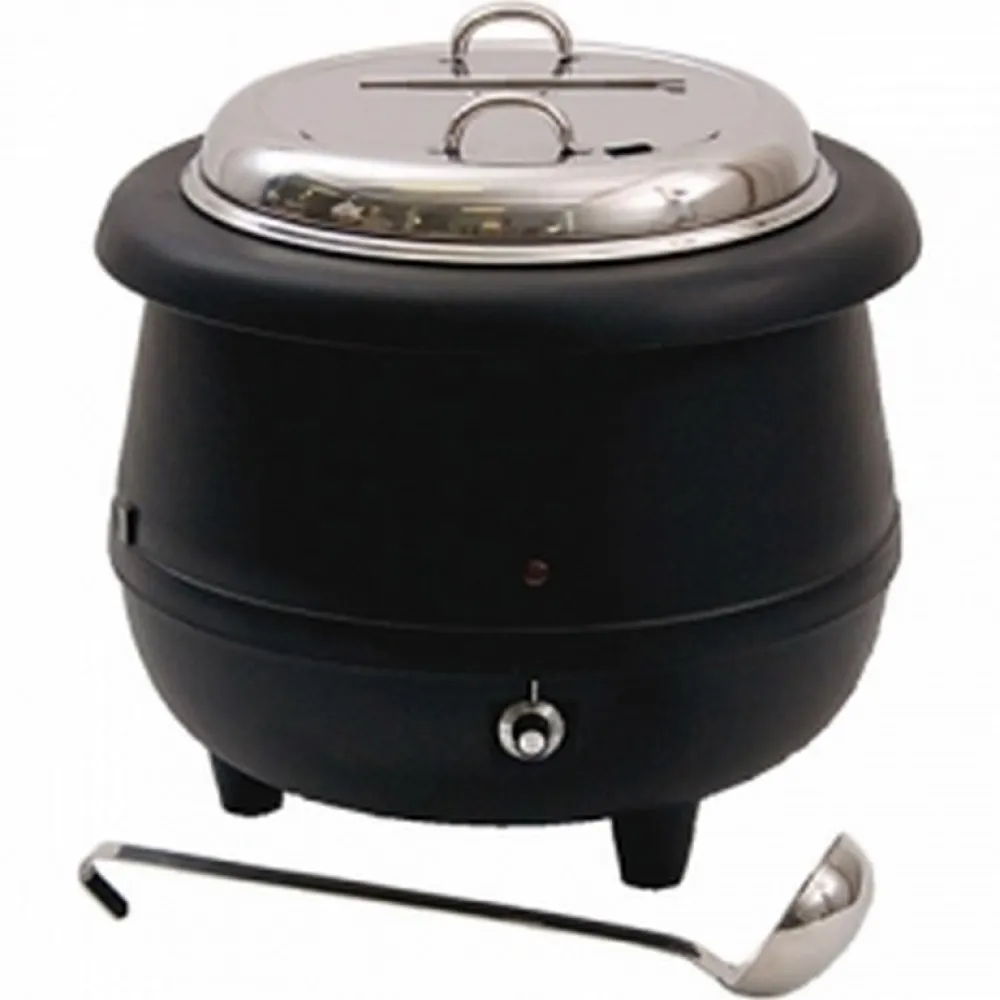 Electric soup kettle with ladle 10 l