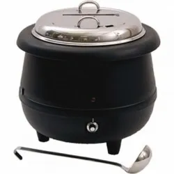 Electric soup kettle with ladle 10 l