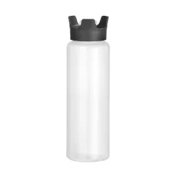 Non-drip sauce dispenser bottle 230 ml, transparent